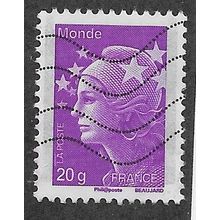 FRA 2011 (MONDE 20g ) 'MARIANNE ' FINE USED (EBID65-964)