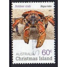 Christmas Island 2011 Christmas Island Crabs - Robber Crab 60c Used