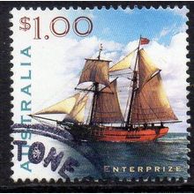 Australia 1999 Sailing Ships - Enterprize $1 Used