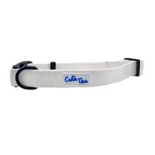 Cutie Ties Fun Design Dog Collar Large White