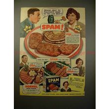 1941 SPAM Ad w/ George Burns & Gracie Allen - Pancakes!
