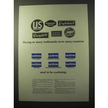 1964 U.S. Rubber Company Ad - So Many Trademarks