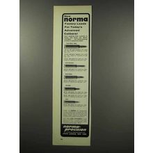 1966 Norma Bullets Ad - 7mm Rem. Mag.; 6.5 Carcano +