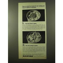 1966 Qantas Airline Ad - Only Two Reasons
