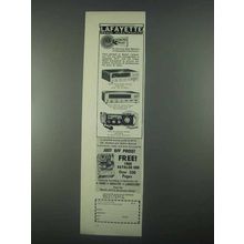 1967 Lafayette Radio Electronics Ad