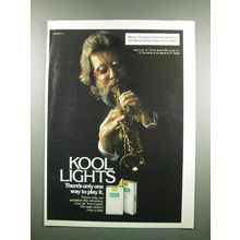 1983 Kool Lights Cigarettes Ad - Only One Way to Play