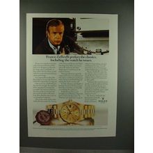 1986 Rolex Day-Date Chronometer Watch Ad - Franco Zeffirelli!