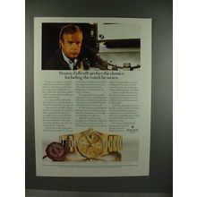 1986 Rolex Day-Date Chronometer Watch Ad - Franco Zeffirelli!