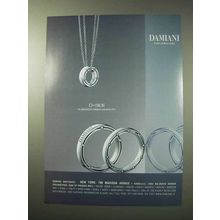 2004 Damiani D-Side Jewelry Ad - Co-Designed Brad Pitt