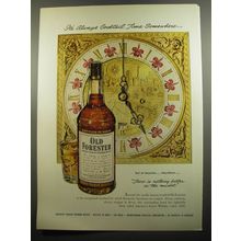 1951 Old Forester Bourbon Ad - It's always Cocktail time somewhere