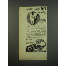 1956 Power-Bilt Master-Matched Golf Clubs Ad - For the greatest feel in golf