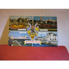 multiview, BOGNOR REGIS, SUSSEX used vintage postcard 1969 pm =