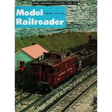 Model Railroader magazine complete year 1971 - free shipping