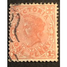AUSTRALIAN STATES..-victoria SG 417a USED 1d #1
