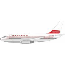 B737-247 WESTERN AIRLINES REG: N4503W- INFLIGHT 200 IF732WA625P 1/200 PRE ORDER