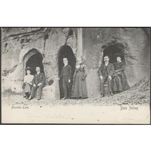 Hermits Cave, Dale Abbey, Derbyshire, c.1905-10 - Wright's Series Postcard