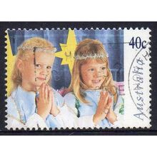 Australia 1997 Christmas - Angels 40c Sheet Used