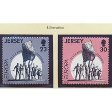 Jersey Stamps Scott #708 To 709, Mint Never Hinged