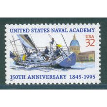 3001 32c Navel Academy Fine MNH P#S LL P22222 V2984