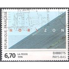 France 1996 Michel 3128 O Cote (2008) 2.00 € Art contemporain Cachet rond