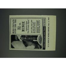 1963 Minox Camera Ad - More private eyes use