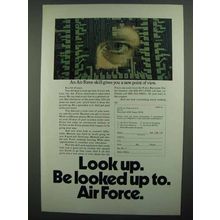 1974 U.S. Air Force Ad - Gives You a New Point of View