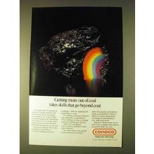 1979 Conoco Oil Ad - Getting More Out of Coal