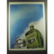 1964 Squires Gin Ad - Clear dry smooth