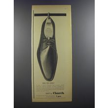 1964 Church's Ebury Shoes Ad - Shoe for street
