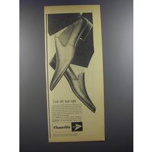 1964 Church's Carlos and Brompton Shoes Ad - Look left, look right