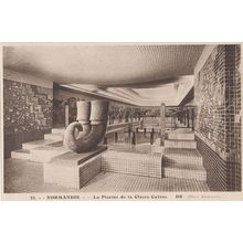 Paquebot Normandie Swimming Pool Ship Transatlantique Postcard