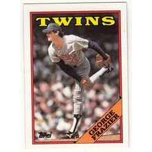 1988 Topps baseball card 709 George Frazier