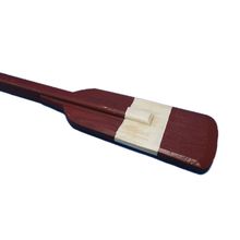 Pack Of 2] Wooden Chadwick Decorative Squared Rowing Boat Oar w/ Hooks 36""
