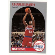 1990-91 Hoops Charles Smith basketball card #151- Clippers