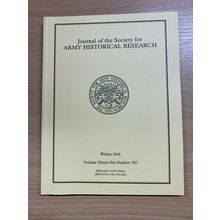 WINTER 2018 ARMY HISTORICAL RESEARCH JOURNAL VOL 96 #387 BOOK HUSSAR JACKET (P3)