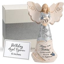 Pavilion 'Happy 70Th Birthday' 82416 Elements Angels - Polyresin Birthday Angel