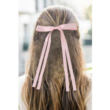 Pink Ribbon Bowknot Hair Clip