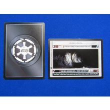 Star Wars 1997 Dagobah Decipher CCG B/B Card Big One: Asteroid Field or Space DS
