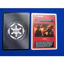 Star Wars 1997 Dagobah Decipher CCG W/B Card He Is Not Ready DS