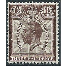1929 SG436 1 1/2d Purple-Brown PUC Mounted Mint ...