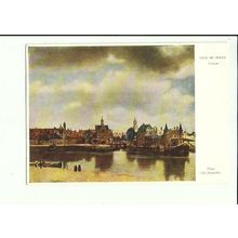 Art DELFT Medici Society Postcard by Vermeer (P.C. 203)
