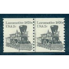 1897A 2c Locomotive Fine MNH Dry Gum CNP Left 4 W0446