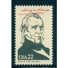 2217b 22c James Polk Fine MNH W3025