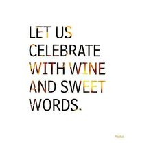 Sweet Words - Tree Free Greeting Card - 14109