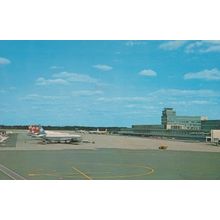 Montreal Airport Air Terminal Postcard