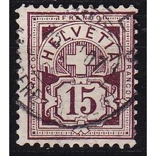 SCHWEIZ SWITZERLAND [1906] MiNr 0087 a ( O/used ) [01]