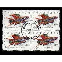 Tanzania 1991, Michel 1044, Scott 820, Block of 4, used CTO