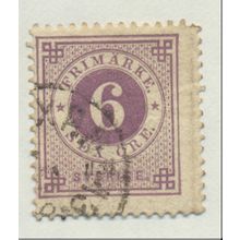 Sweden Stamp Scott #20a, Used