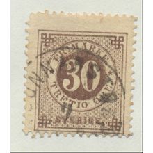 Sweden Stamp Scott #25a, Used