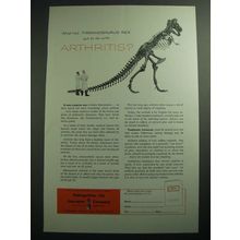 1953 Metropolitan Life Insurance Ad - Tyrannosaurus Rex Arthritis